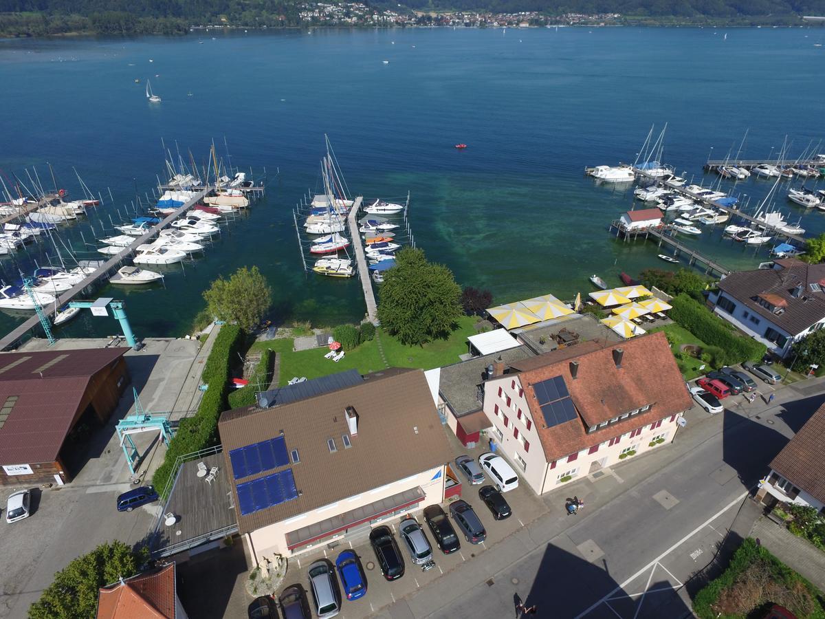 Hotel Pension Cafe Hasler Бодман-Людвигсхафен Экстерьер фото