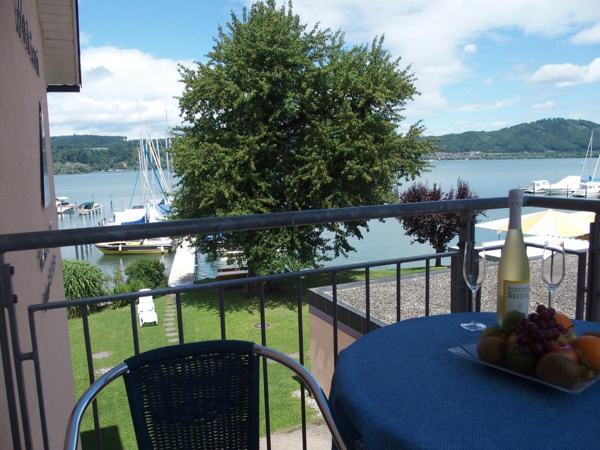 Hotel Pension Cafe Hasler Бодман-Людвигсхафен Экстерьер фото